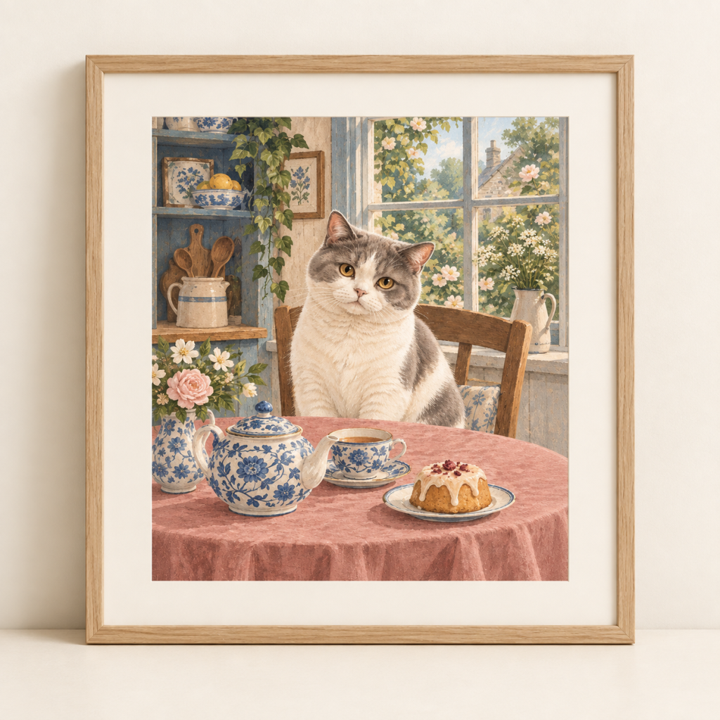 Afternoon Tea — framed preview