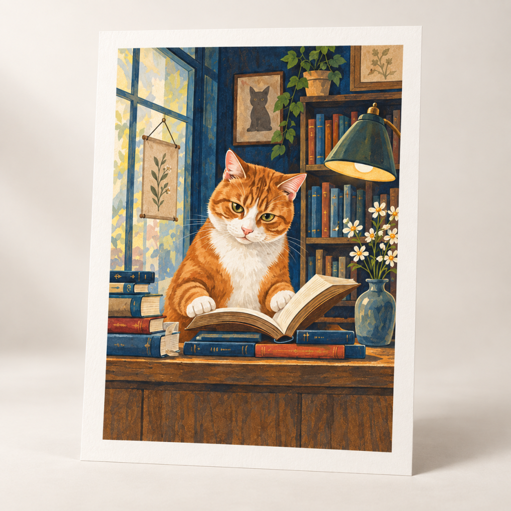 The Bookshop Assistant — print preview