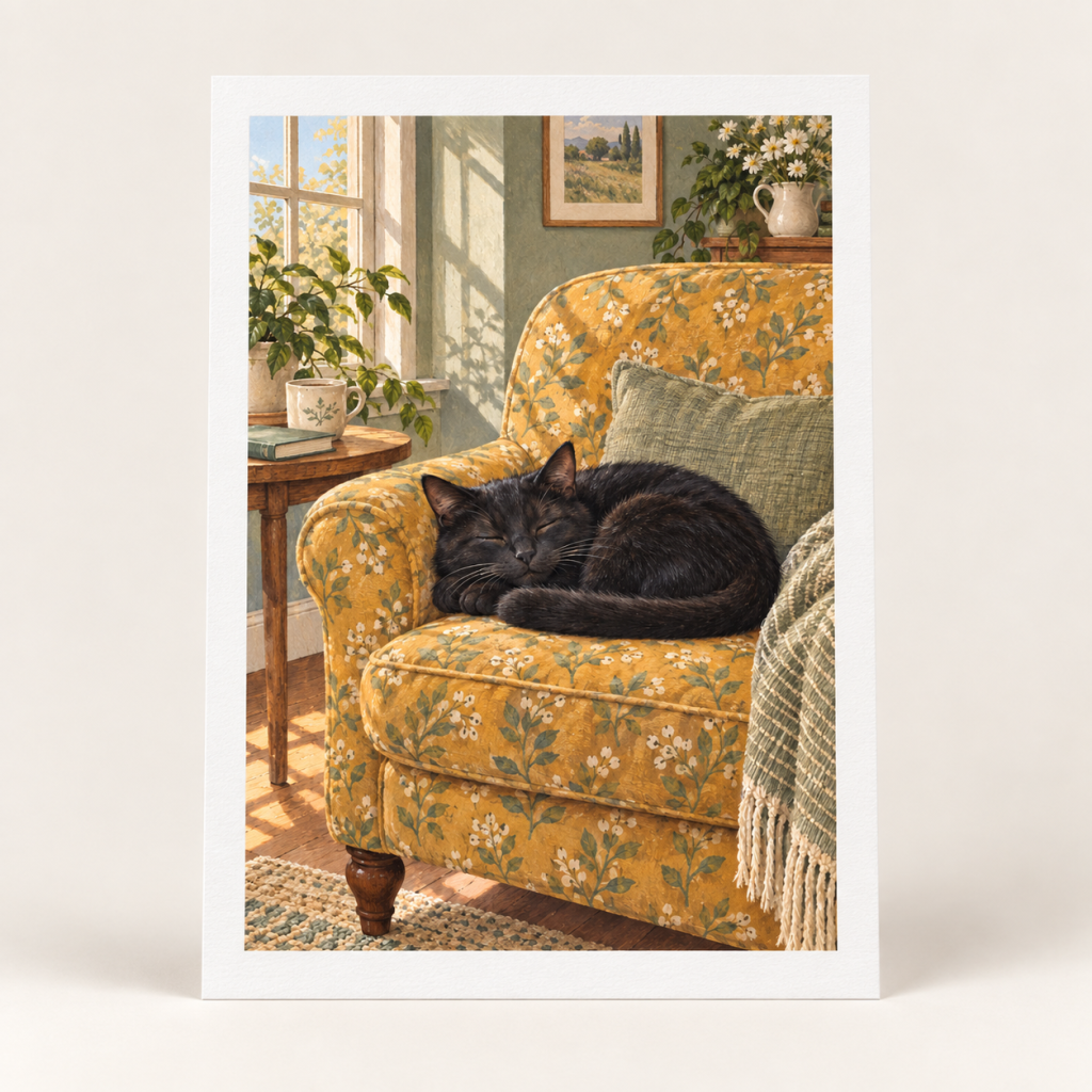 A Quiet Sunday — print preview